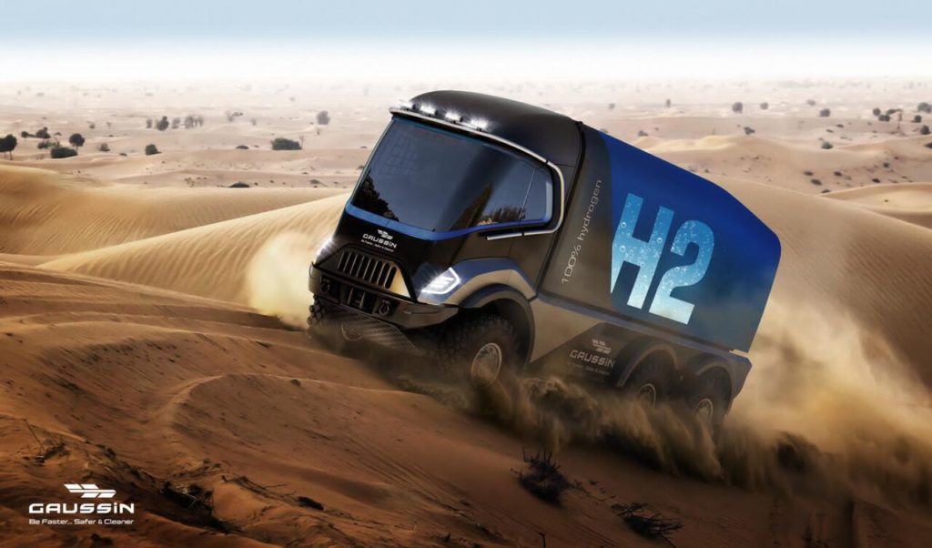 e-Blast H2 : un buggy à hydrogène pour le Dakar