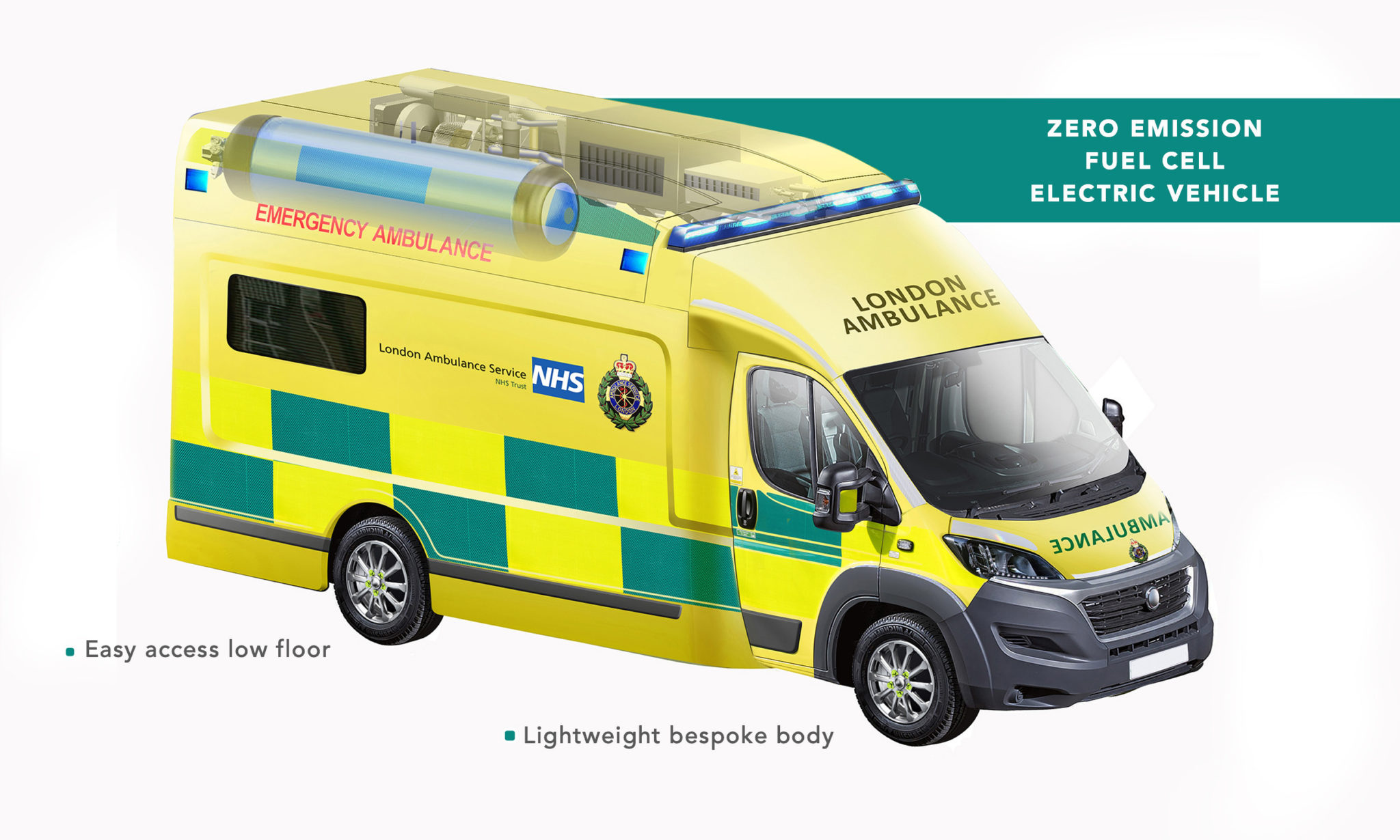 La 1ère ambulance à hydrogène est anglaise H2H24